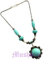 Indian ethnic necklace - click here for large view